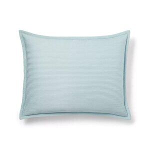 $120 Polo Ralph Lauren Spencer Matelasse Light Blue Standard Sham Pillowcase